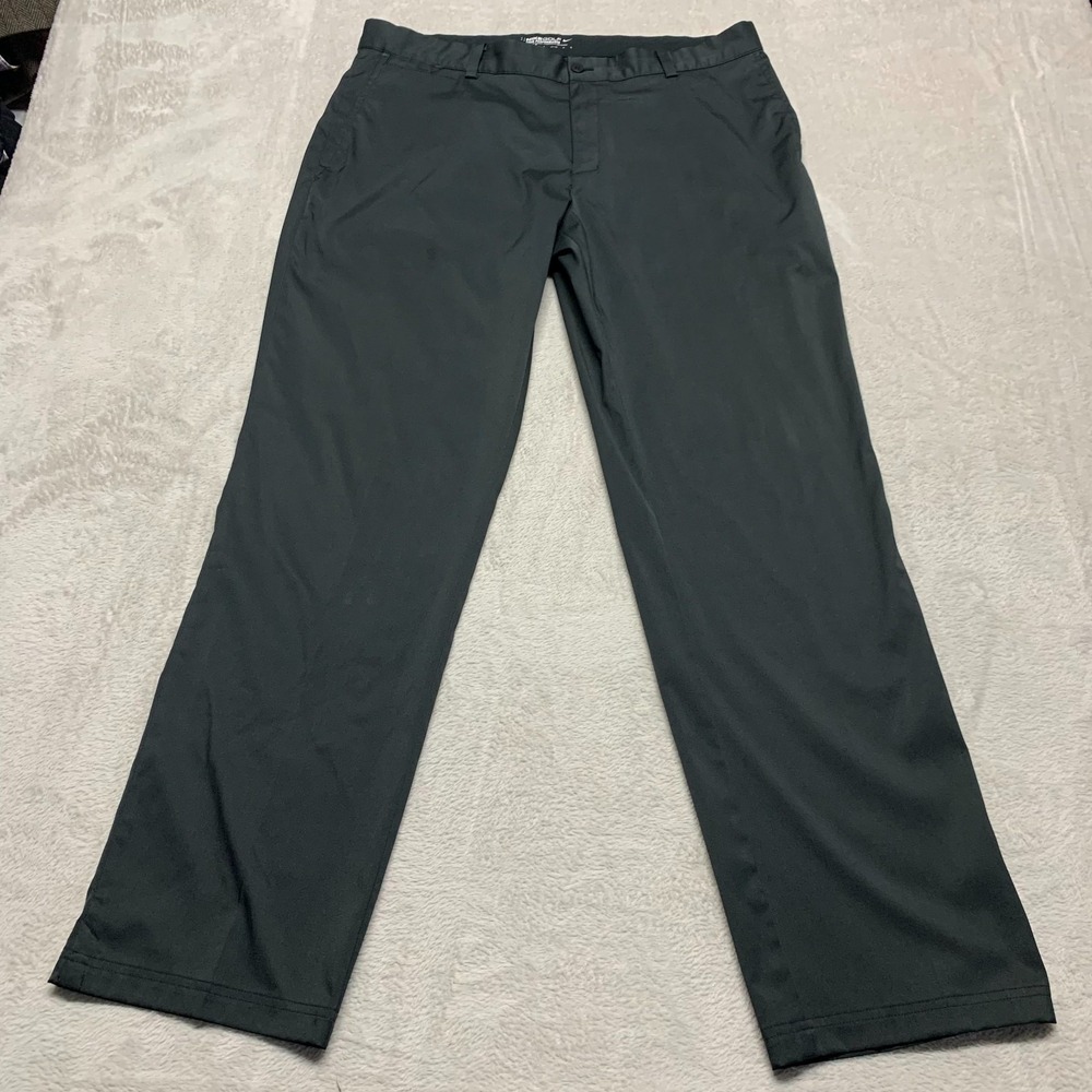 NIKE Dri-Fit Tour Performance Black Golf‎ Chino Pants Mens 36x32